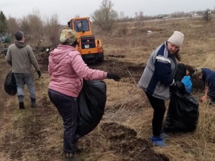 Субботник в Александровке