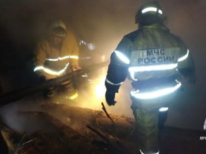 Житель Башкирии погиб в загоревшейся бане