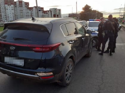 Во время задержания пьяного водителя в Башкирии автомобиль Росгвардии попал в ДТП