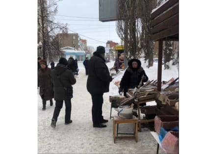 В Советском районе прошел рейд по местам несанкционированной торговли
