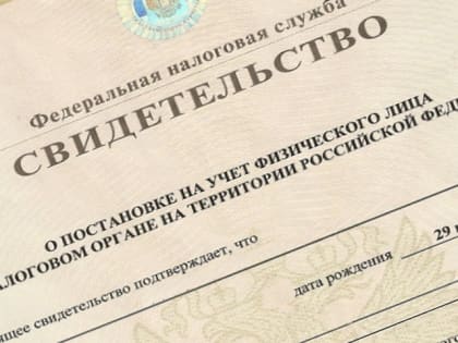 ИНН в электронном виде