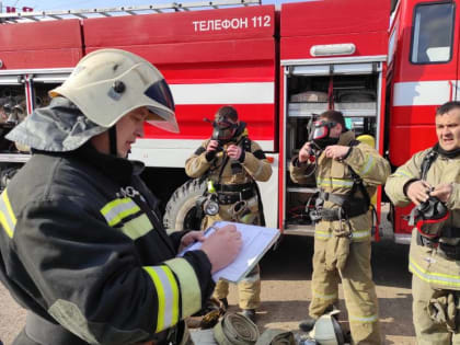 Пожарно - тактические учения в ООО "БСС Логистика"