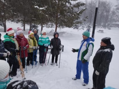 Новый год открыли спортивным мероприятием