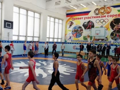 В Башкирии прошел юношеский борцовский турнир