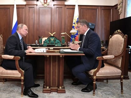 Радий Хабиров и Владимир Путин обсудили социально-экономическое положение Башкортостана