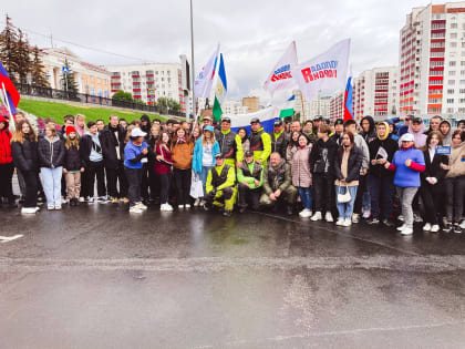 Молодогвардейцы Уфы встретили участников мотопробега «Донбасс – Кузбасс»