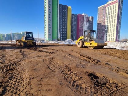 В микрорайоне Яркий построят еще две новые улицы