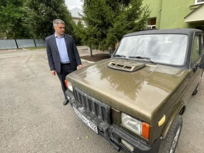 Житель Дёмского района Уфы передал свой  автомобиль в зону СВО