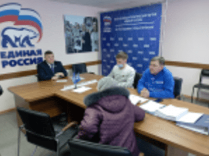 Ирек Зарипов провел прием граждан в Стерлитамаке