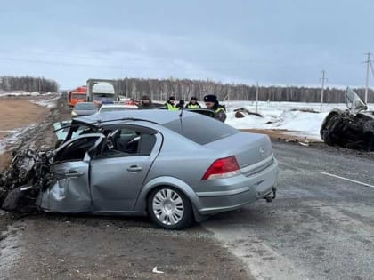 В Башкирии водитель погиб в аварии, его 15-летний сын попал в больницу