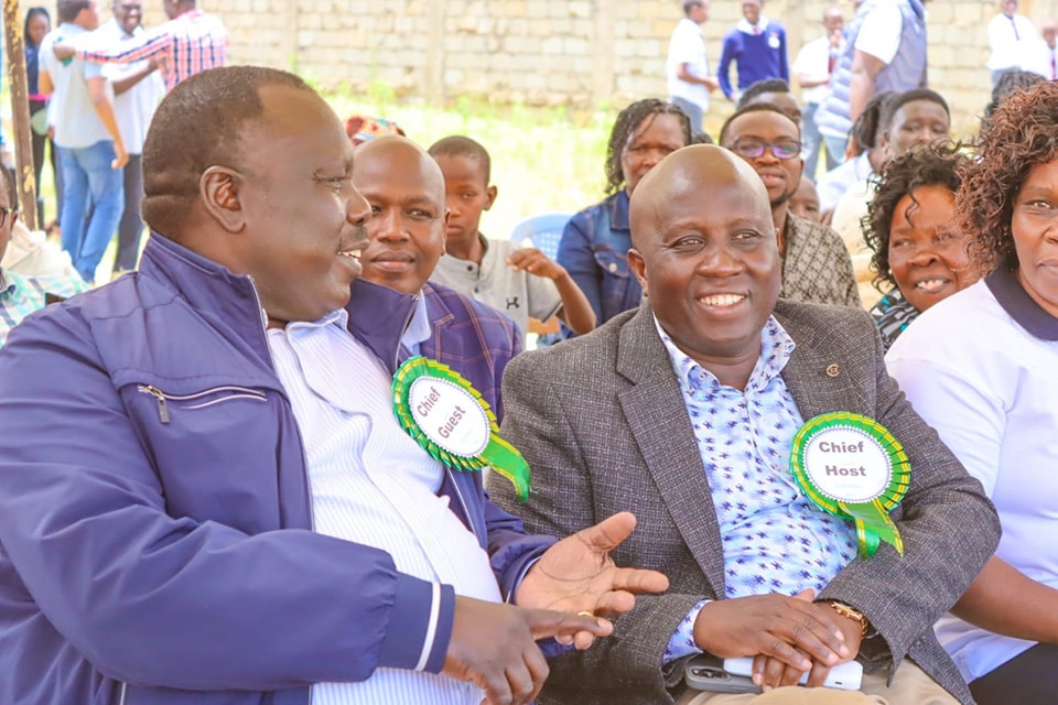 School Patron and Chairman at an event