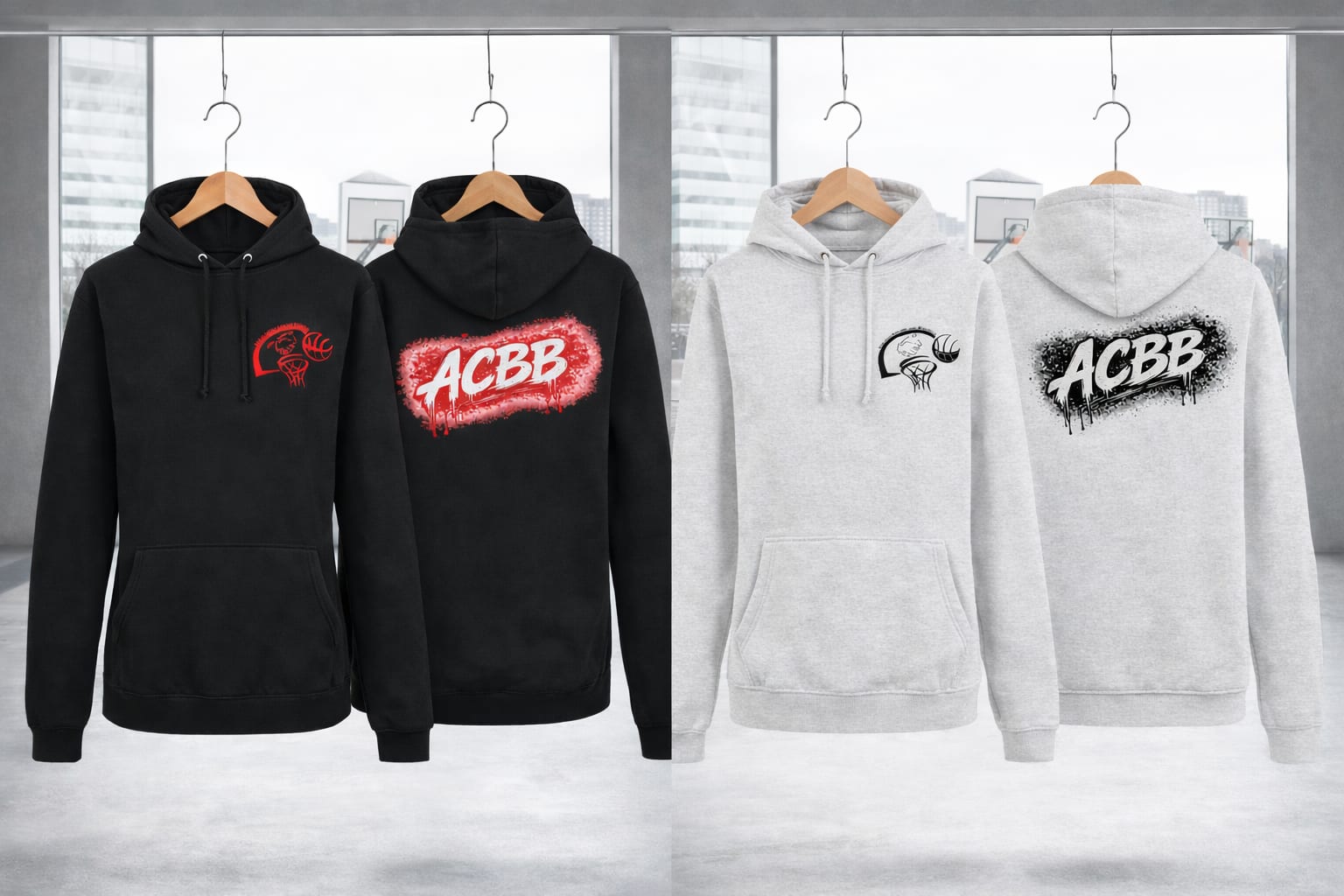 Sweat à capuche ACBB Femme