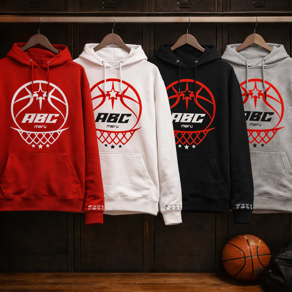 Sweat à capuche ABC Méru Homme