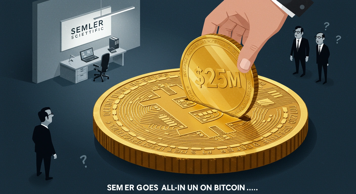 Semler Scientific Goes All-In on Bitcoin: $25M Buy Spurs Investor Doubts