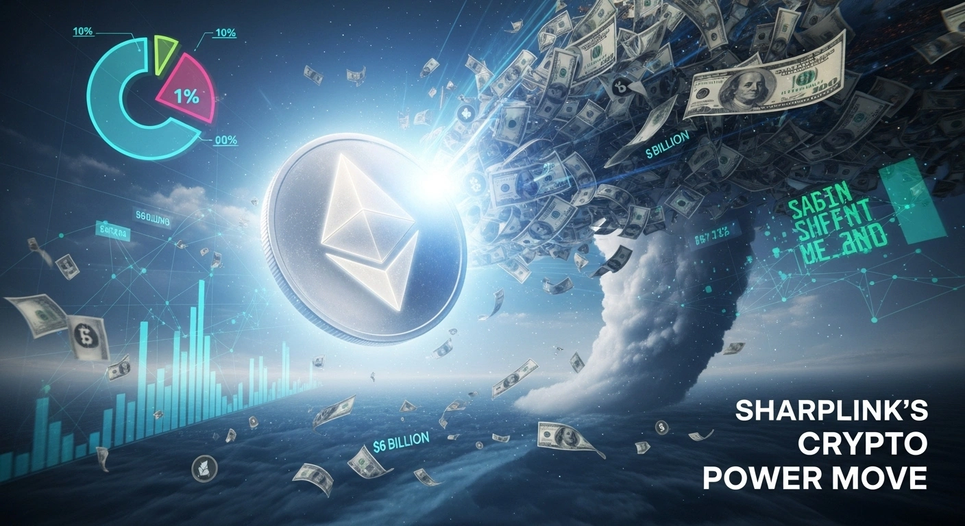 SharpLink’s $6B Stock Sale Blitz Could Secure Over 1% of Ethereum Supply