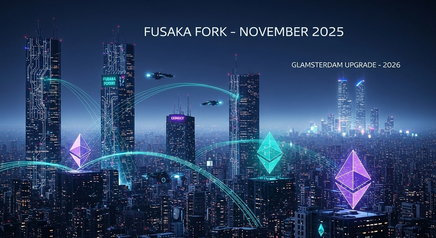 Ethereum’s Fusaka Fork Set for November Launch — Glamsterdam Upgrade Poised for 2026
