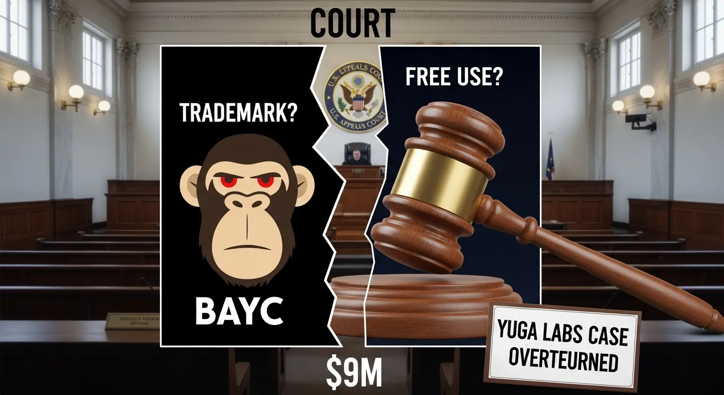 Yuga Labs $9M Judgment Toppled: NFT Legal Risk Surges