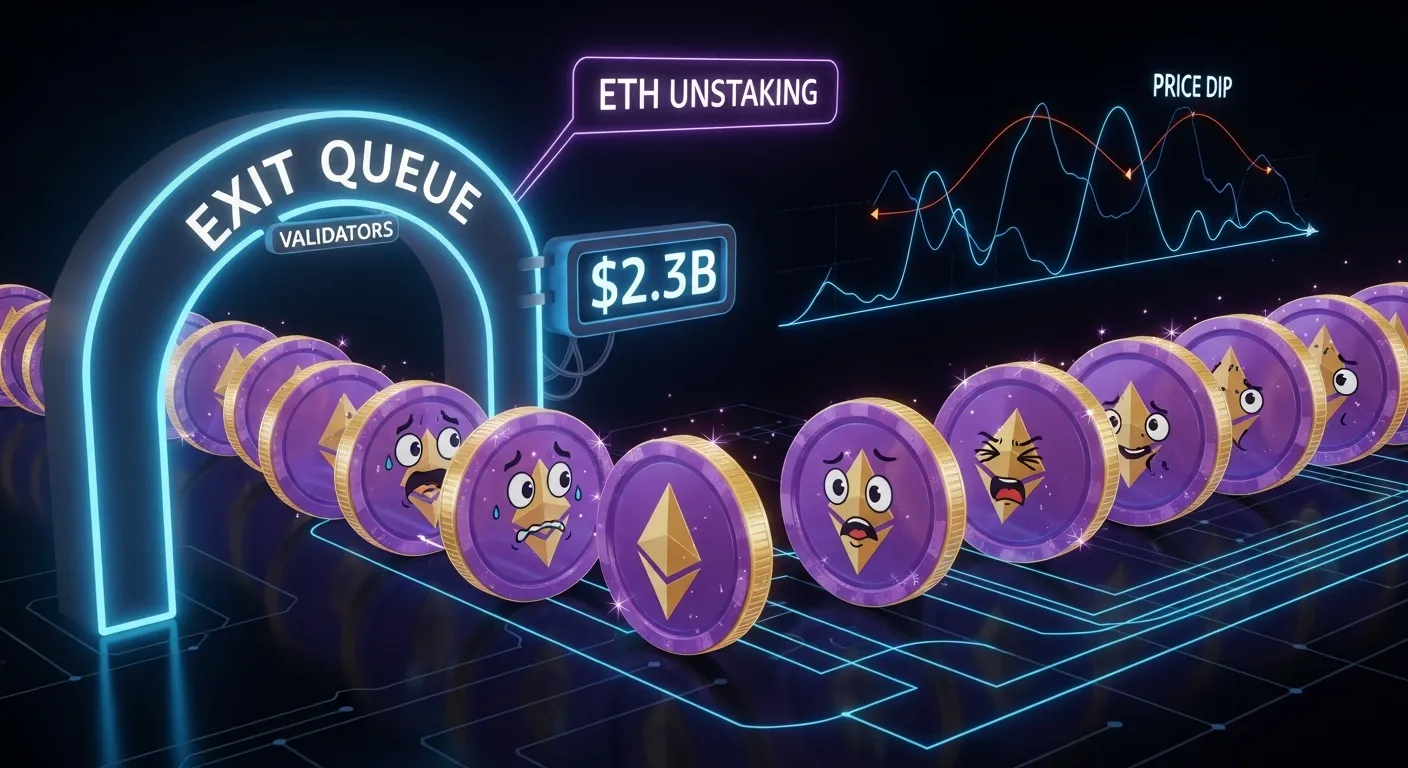 Ethereum Exodus: ETH Validator Exit Queue Hits 18-Month Peak