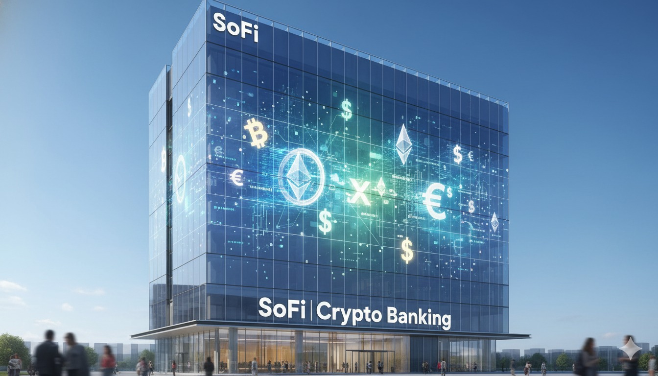 SoFi Ignites Crypto Revolution as First National Bank to Trade Crypto