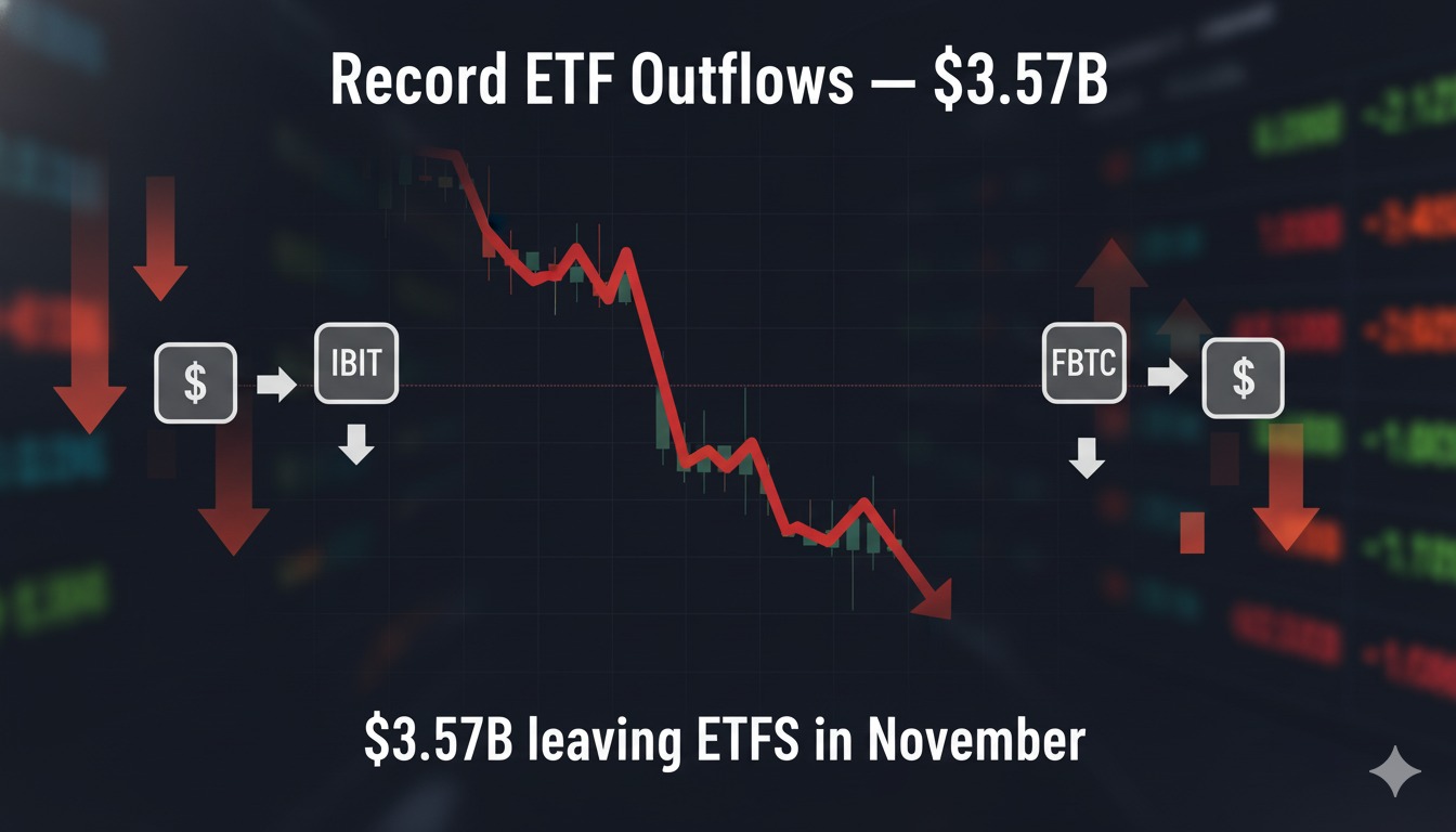 Bitcoin Spot ETFs Drain $3.5B Amid Extreme Market Fear