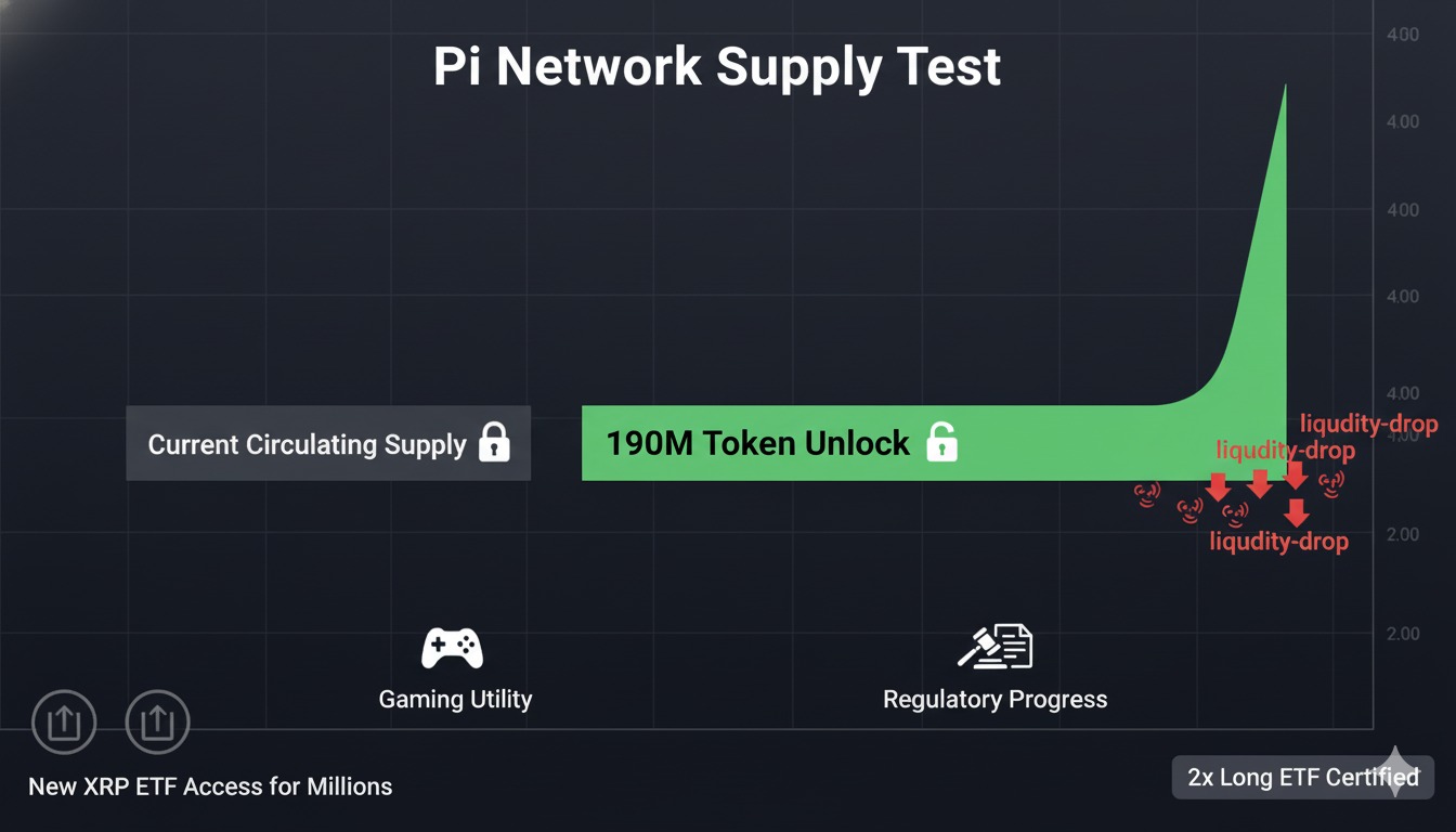 Pi Network Faces December's $190m Token Test
