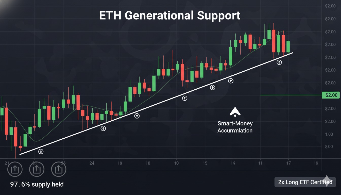 Ethereum Tests Generational Support as Whales Accumulate Aggressively