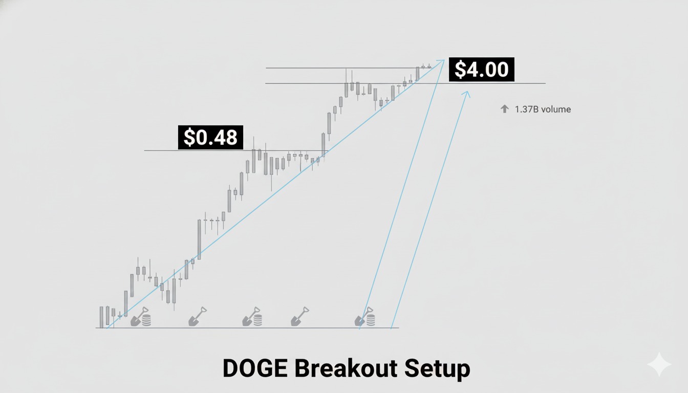 Dogecoin's 5-Year Breakout Signals 200%+ Rally Ahead