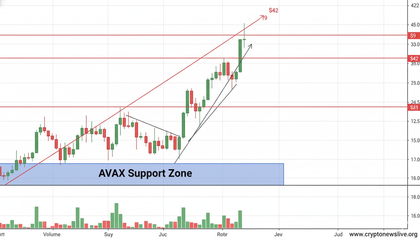 AVAX Bulls Target $42 After 2-Year Channel Test