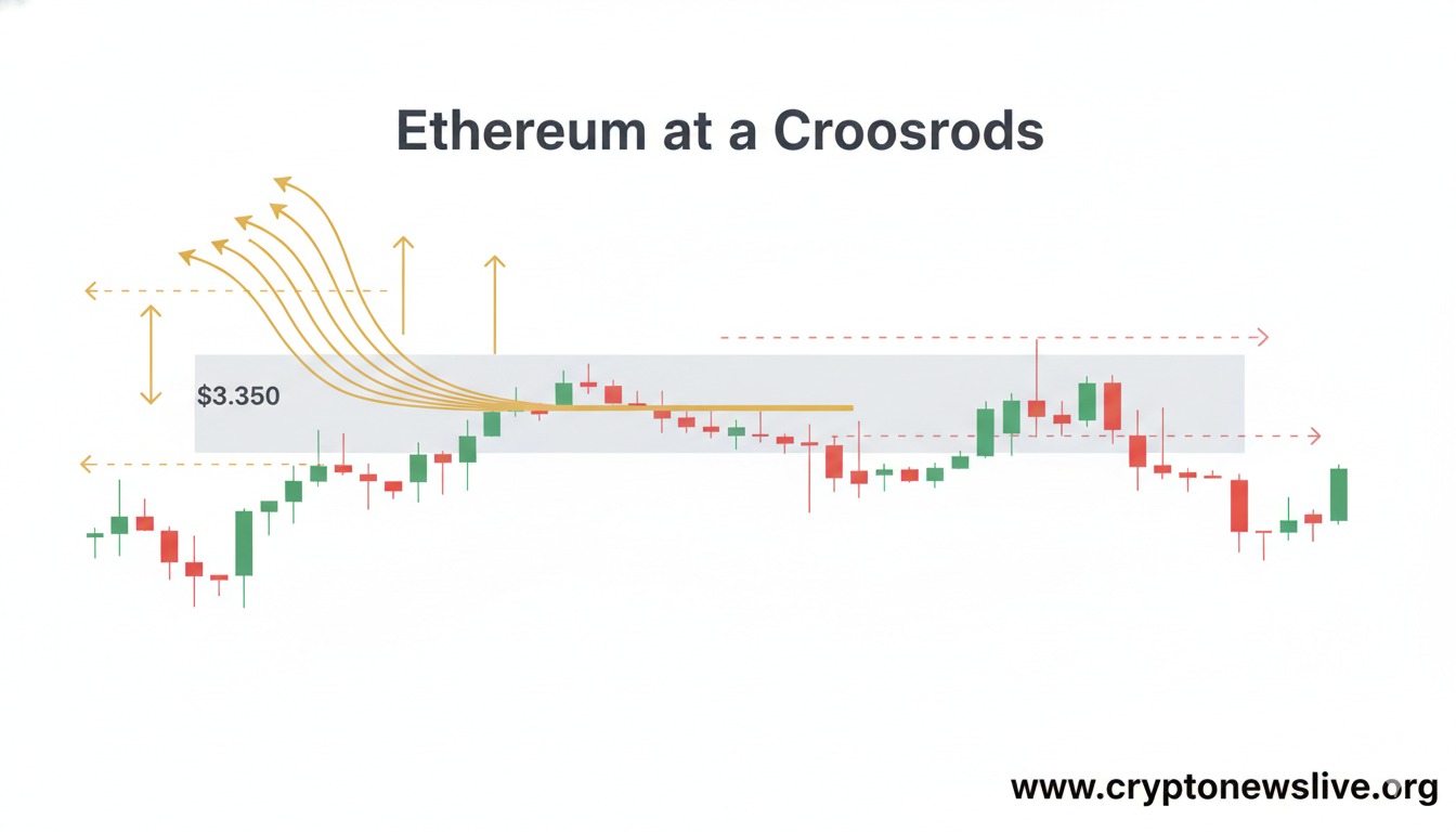 Ethereum's Critical Crossroads: Gold Pattern or Bearish Signal?