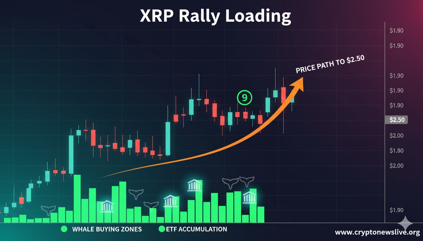 XRP Bulls Ready: $2.50 Target Unlocks If Whales Hold $1.90