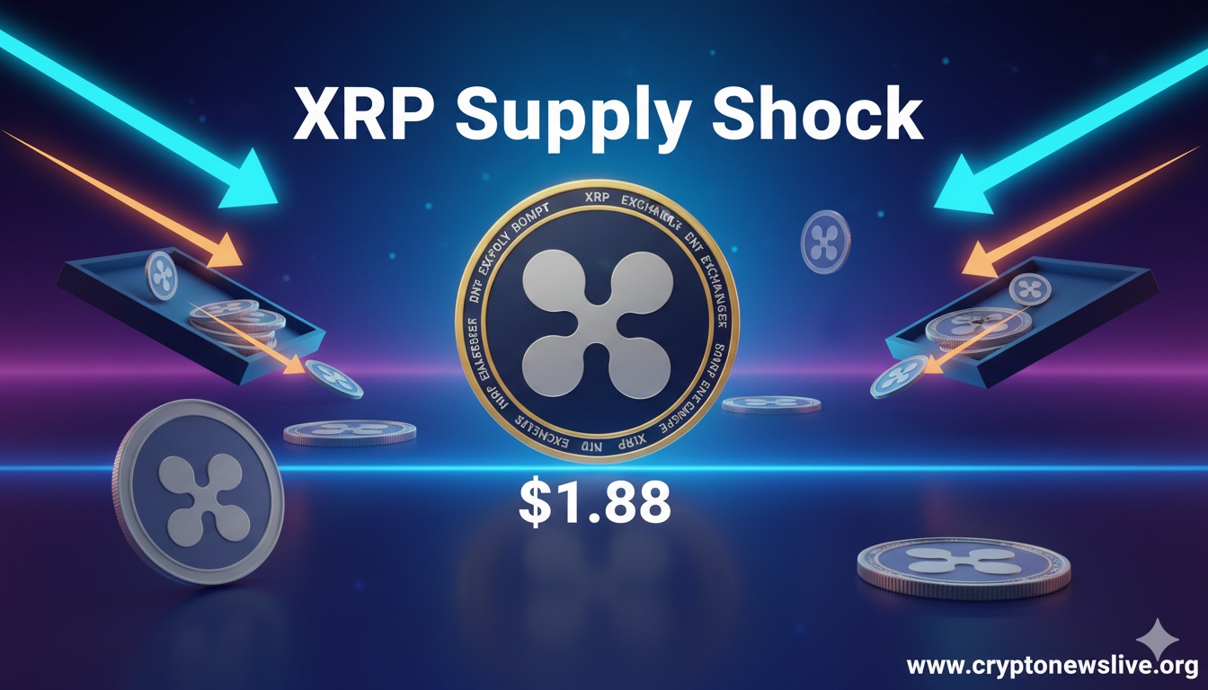 XRP Hits Critical Support: 45% Supply Drop Sparks Bullish Setup