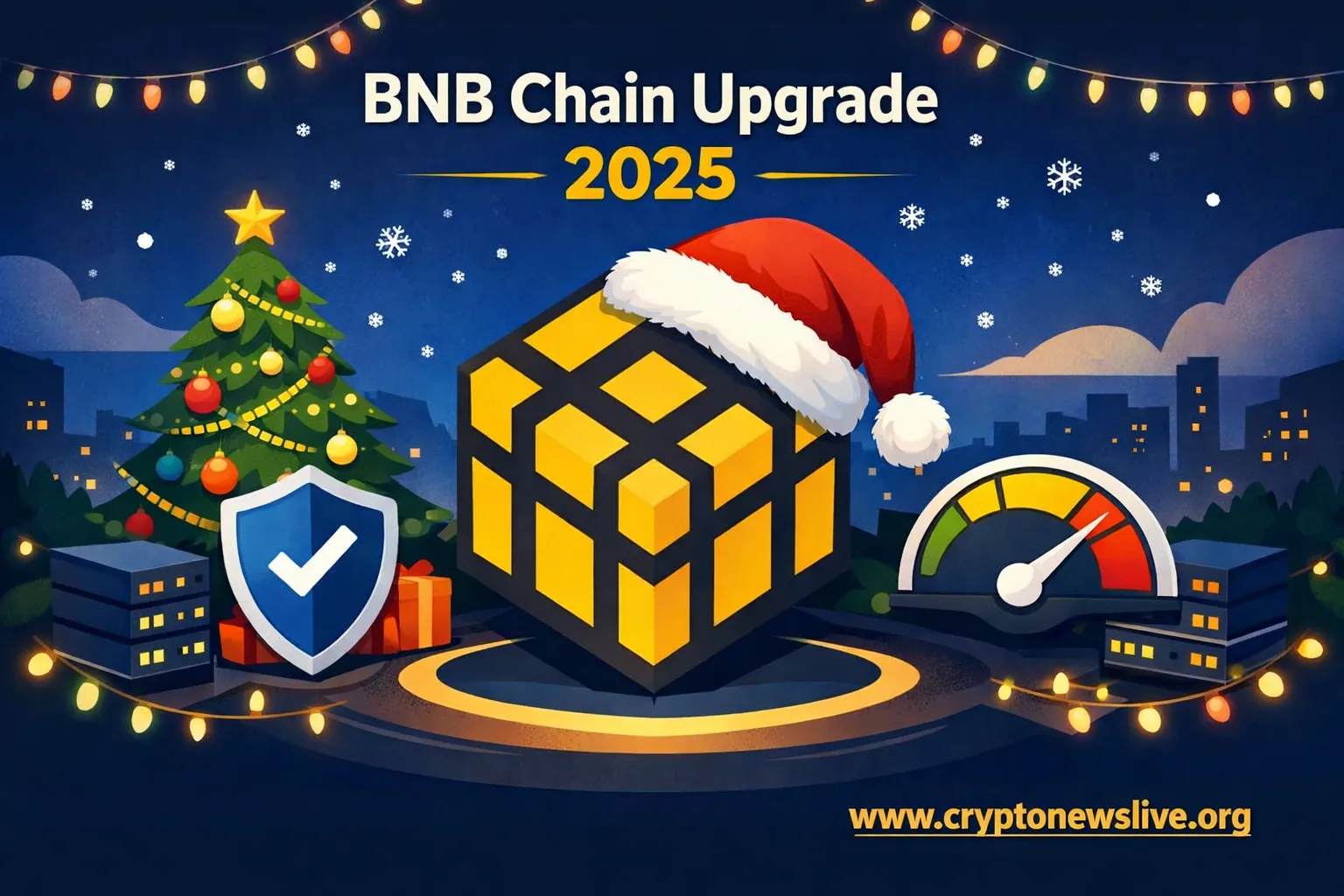BNB Chain Slashes Attack Rates 95% While Infrastructure Soars