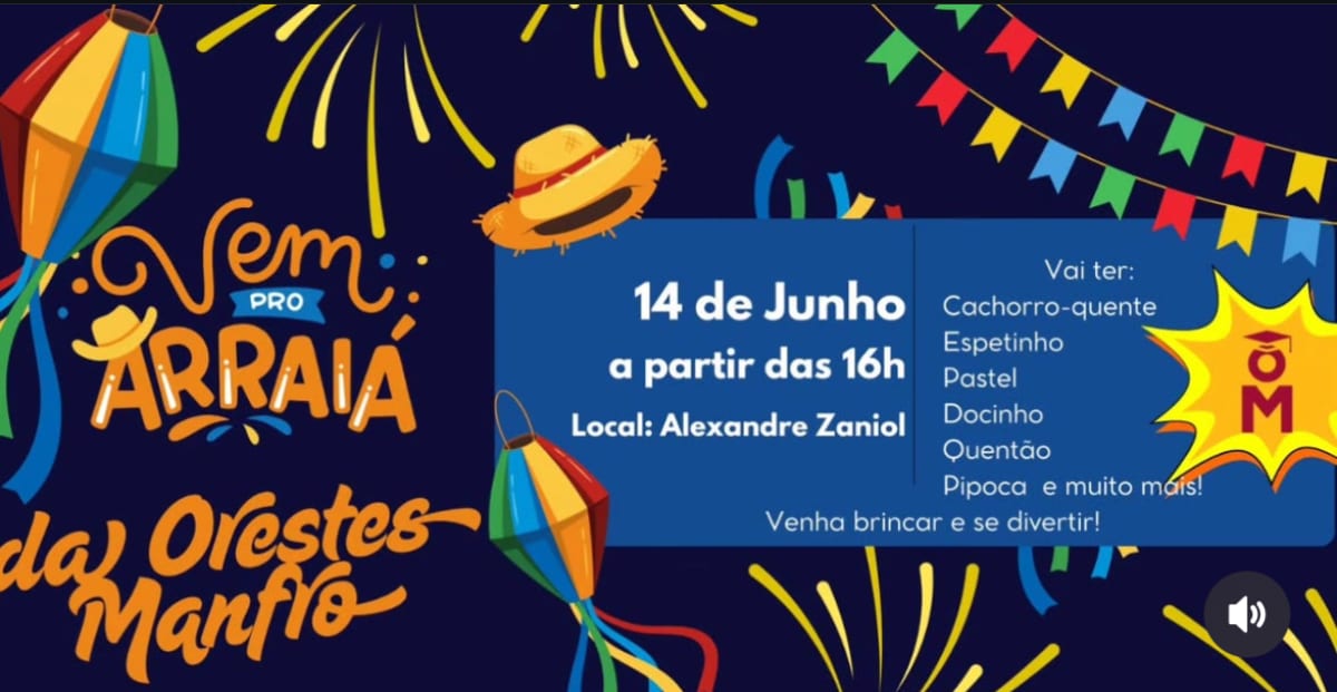 Festa Junina do Orestes Manfro em São Marcos (RS)