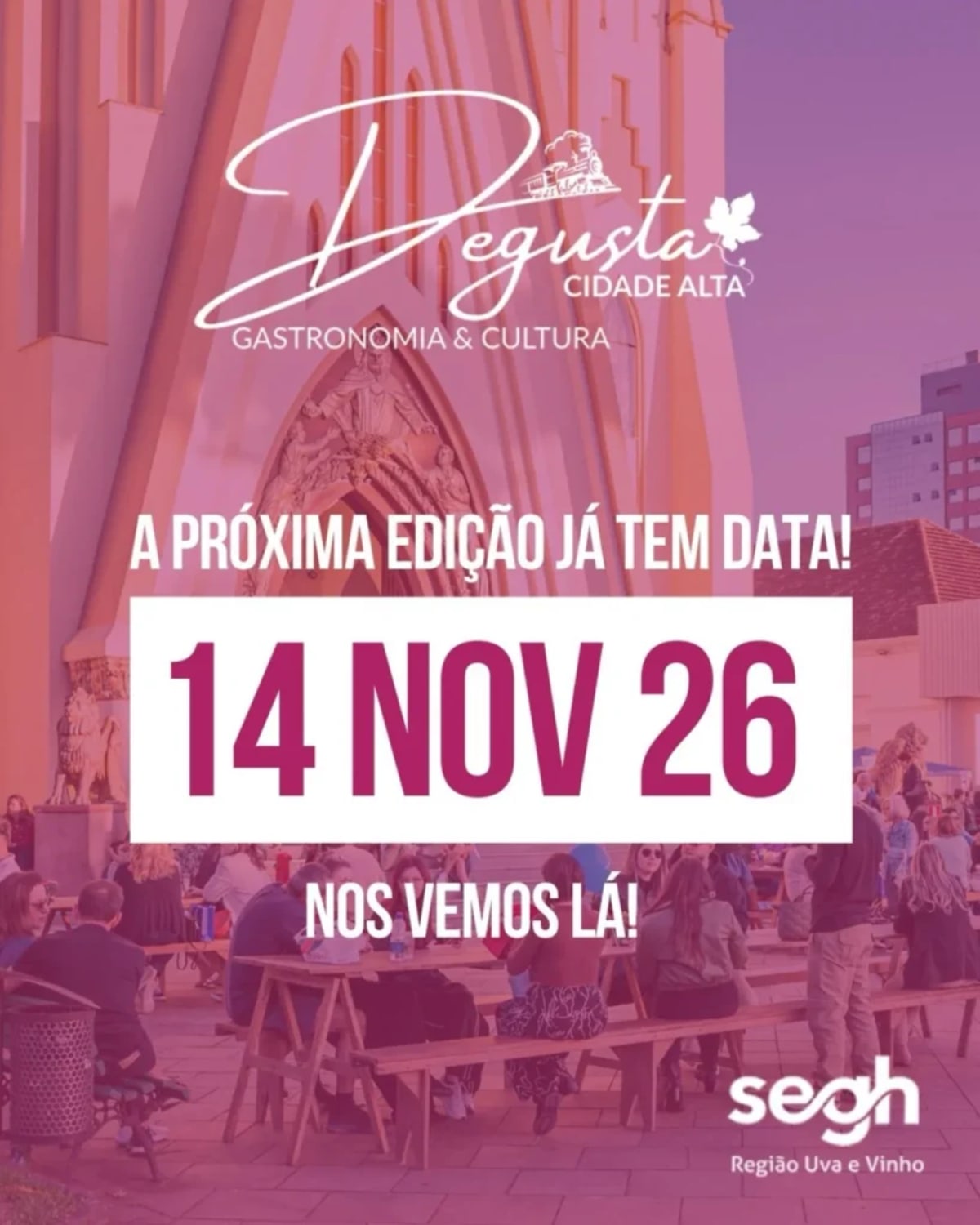 Degusta Cidade Alta 2026 em Bento Gonçalves (RS)