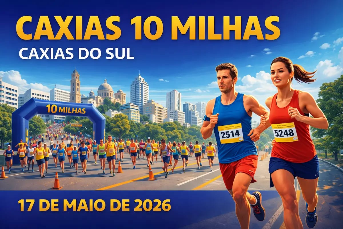 10 Milhas 2026 em Caxias do Sul (RS)
