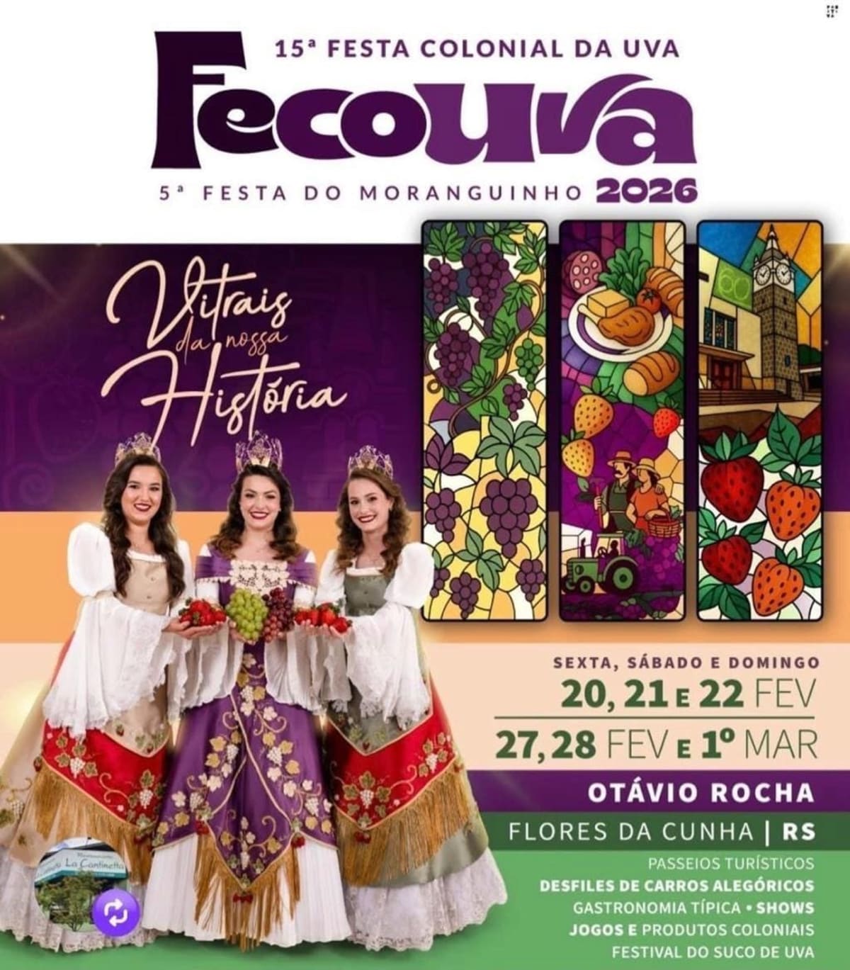 FecoUva 2026 em Flores da Cunha (RS)