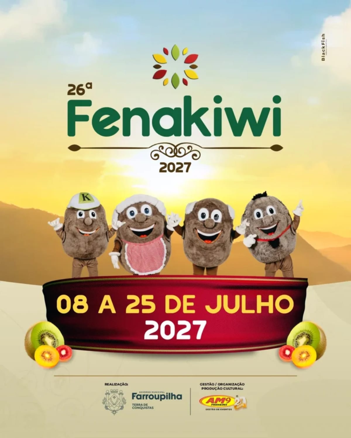 26ª Fenakiwi 2027 em Farroupilha (RS)