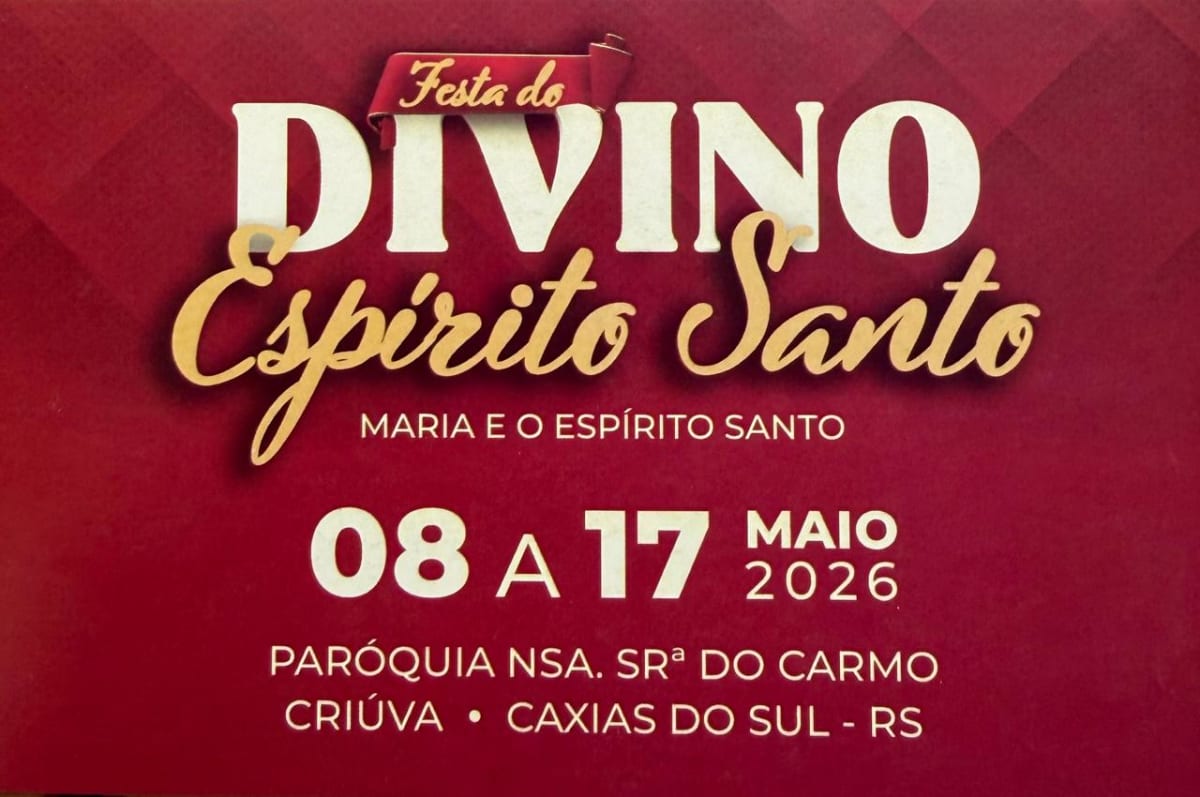 Festa do Divino Espírito Santo - Criúva 2026 em Caxias do Sul (RS)