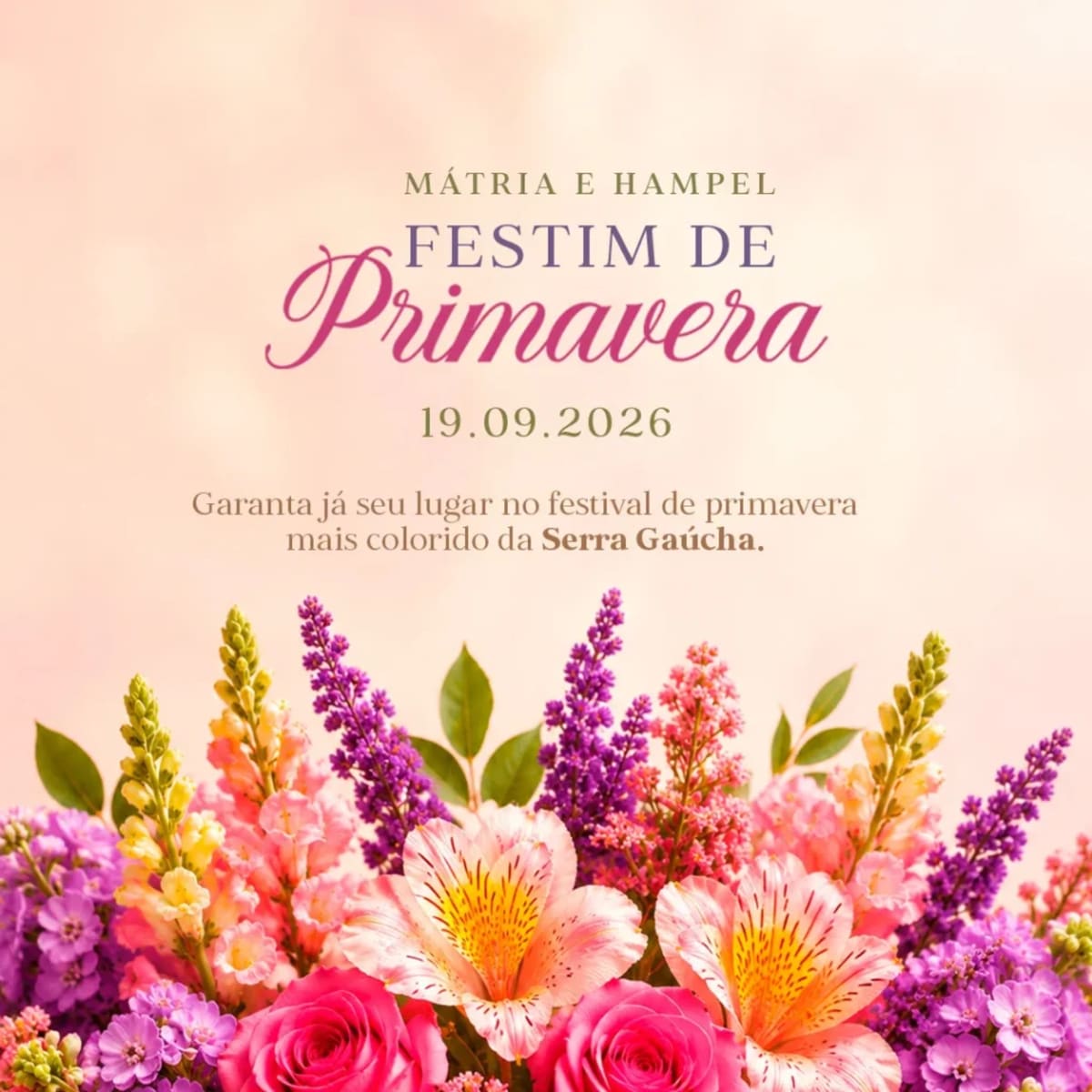 Festim de Primavera 2026 em São Francisco de Paula (RS)