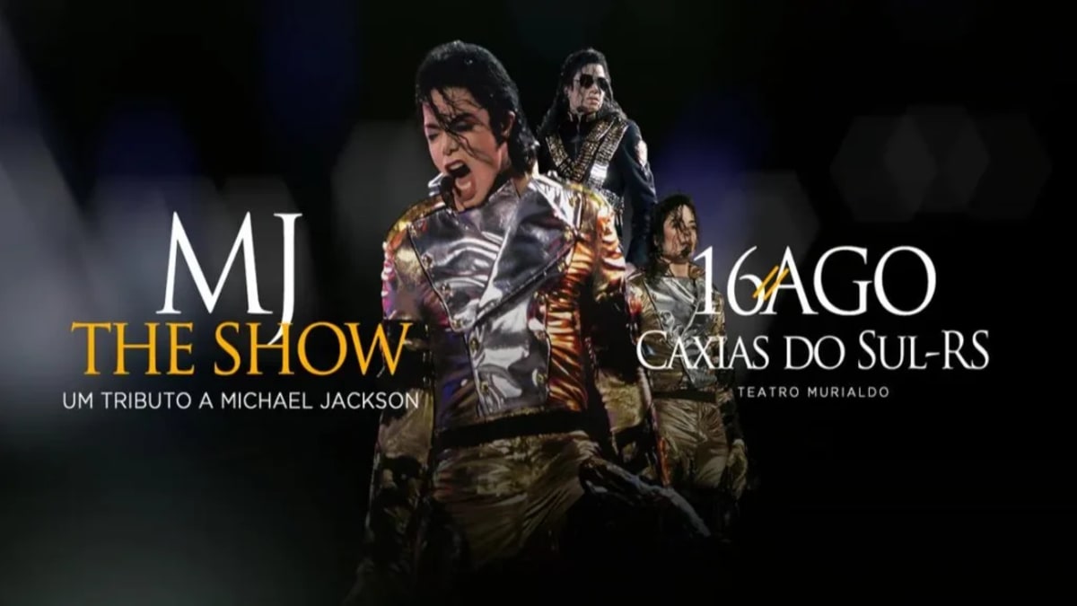 MJ The Show – Um Tributo a Michael Jackson em Caxias do Sul (RS)