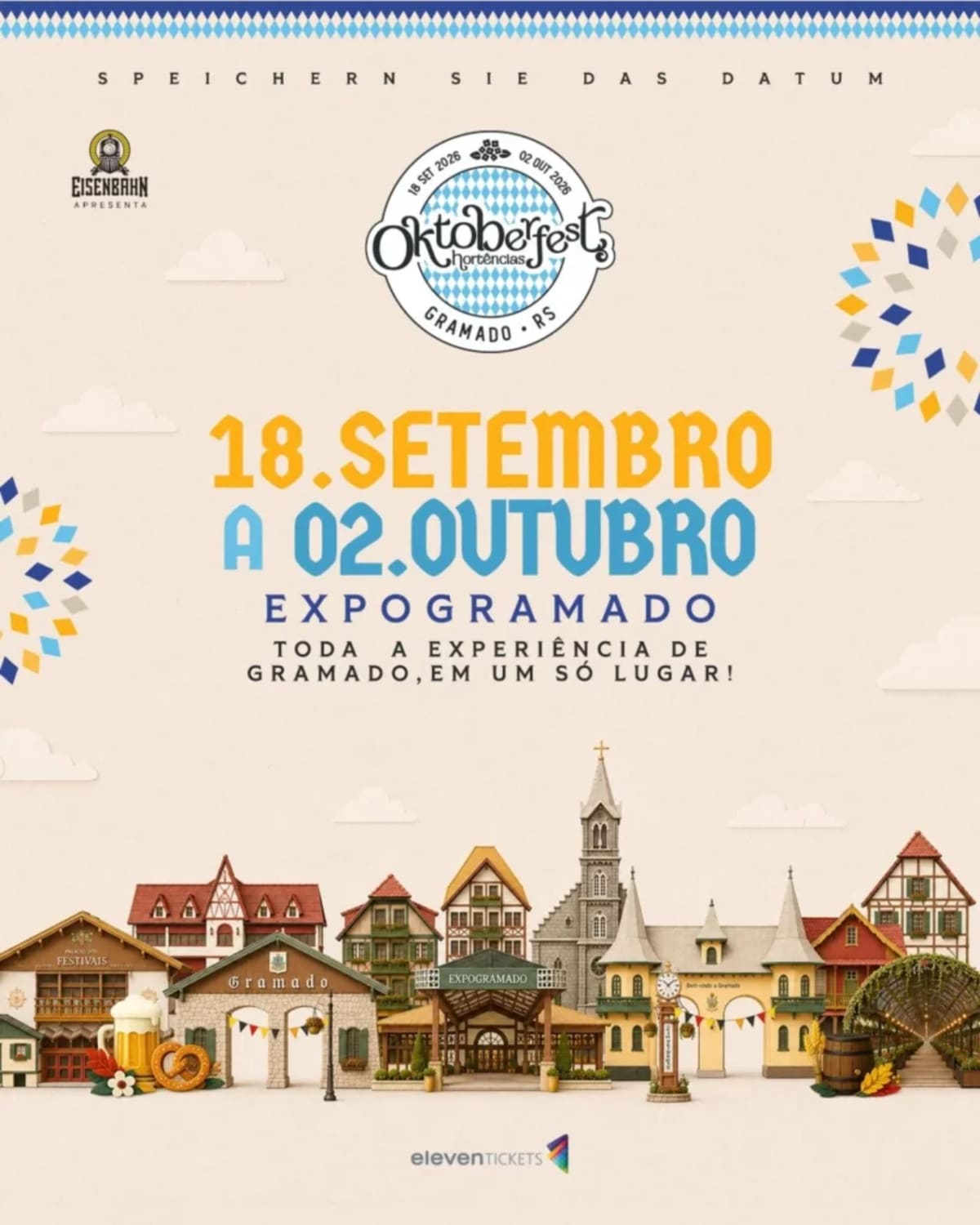 Oktoberfest Hortênsias 2026 em Gramado (RS)