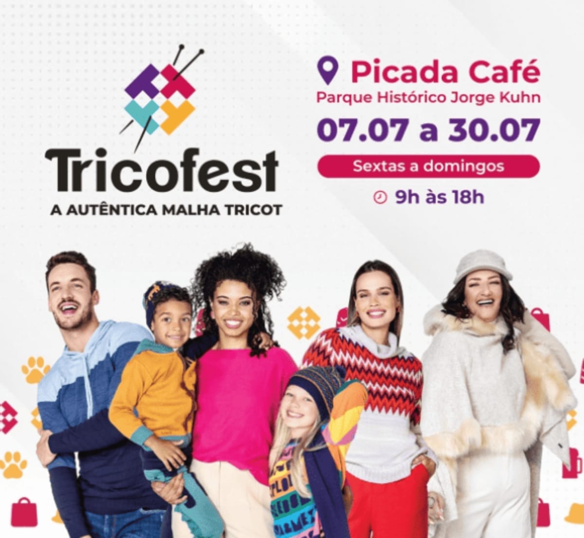 Tricofest 4 de julho e 3 de agosto em Picada Café (RS)