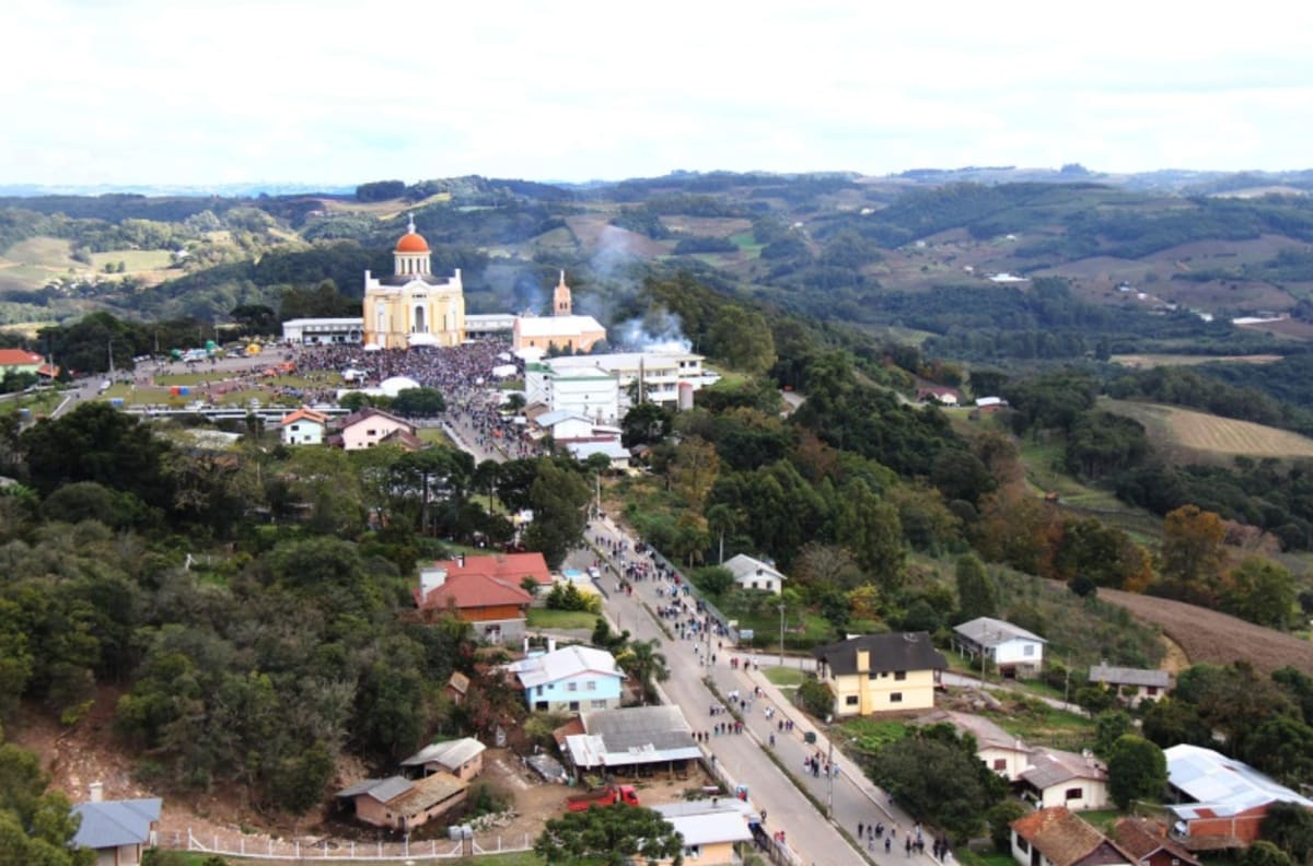 Imagem de Santuário de Nossa Senhora de Caravaggio em Farroupilha (RS)