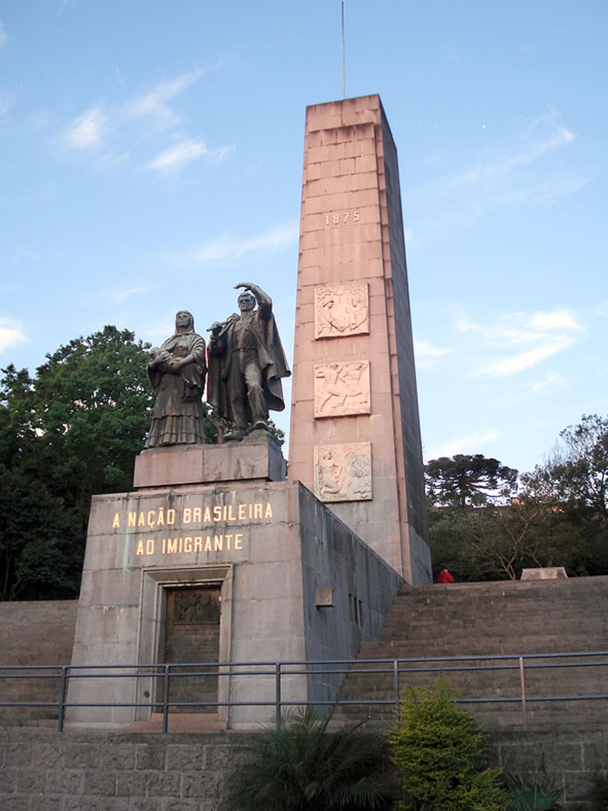 Imagem de Monumento do Imigrante em Caxias do Sul (RS)