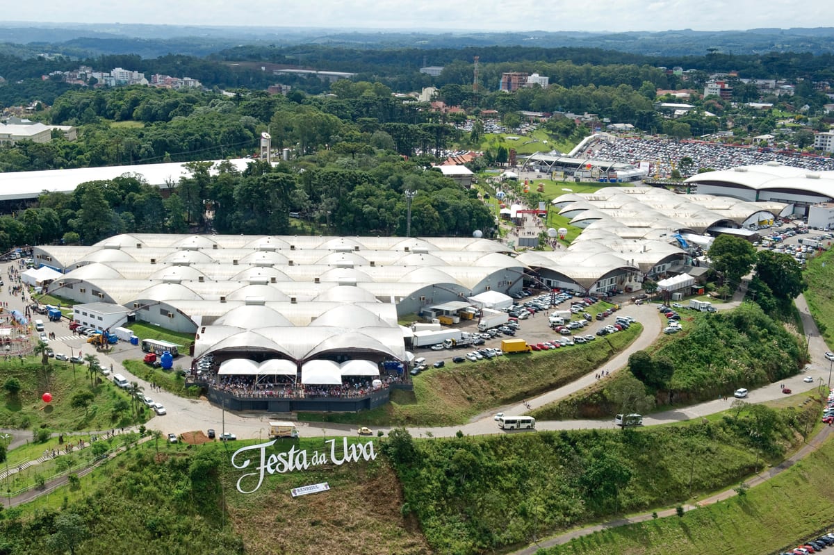Imagem de Pavilhões da Festa da Uva em Caxias do Sul (RS)