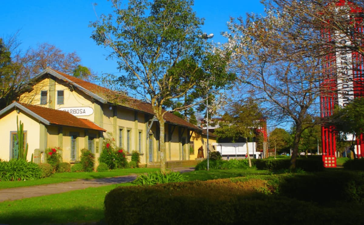 Imagem de Parque da Estação Ferroviária em Carlos Barbosa (RS)