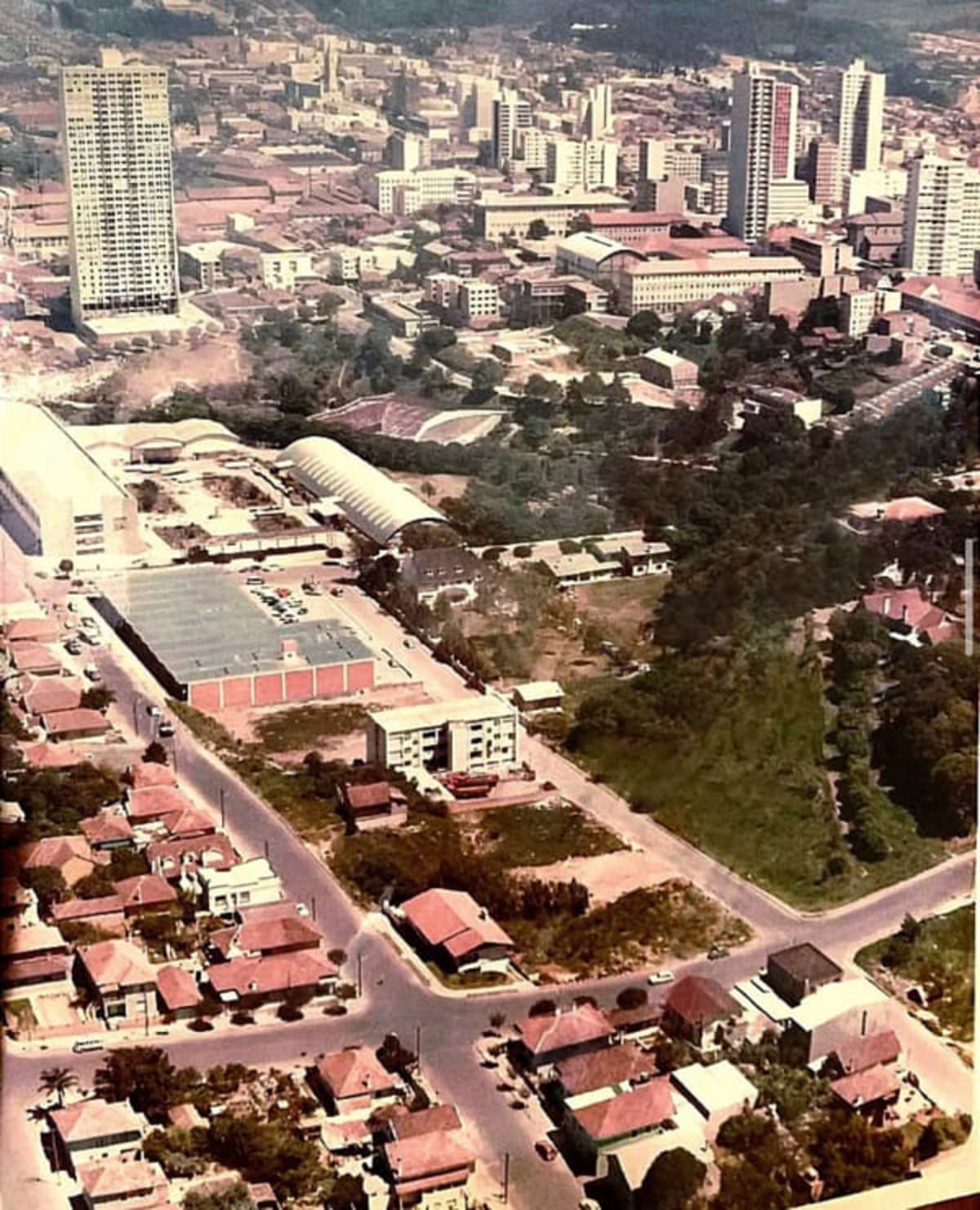 Foto de Centro de Caxias do Sul em 1970 em Caxias do Sul (RS)