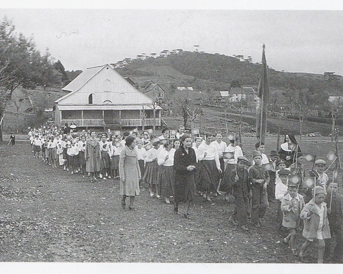 Foto de Estudantes do Colégio São José em Flores da Cunha (RS)