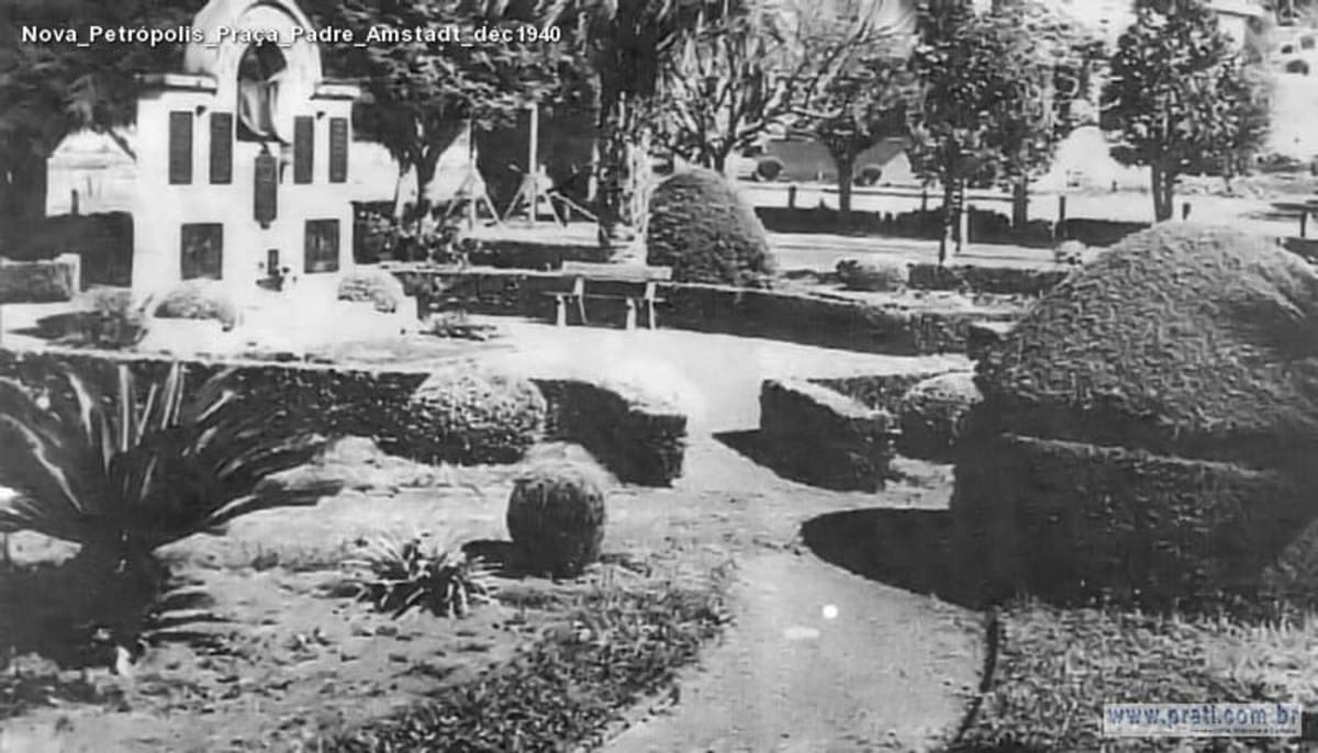 Foto de Praça Amstadt em Nova Petrópolis (RS)
