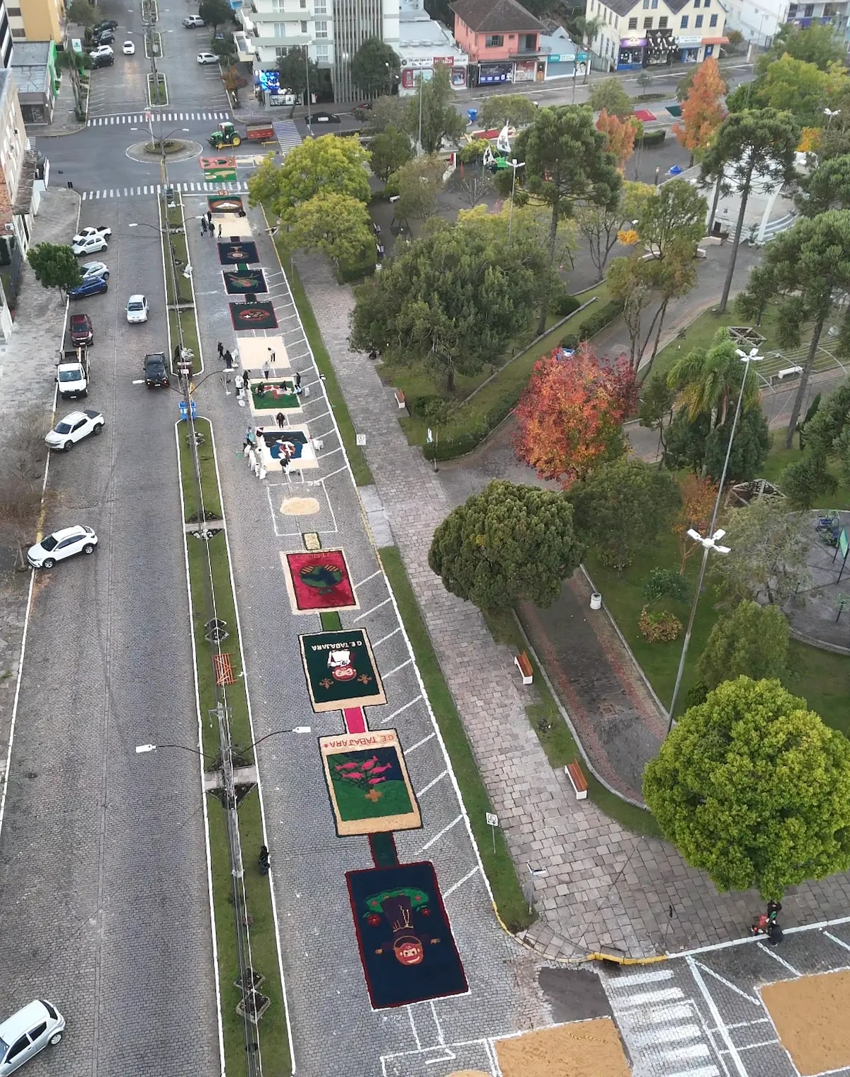 Foto de Tapetes de Corpus Christi 2026 em São Marcos (RS)
